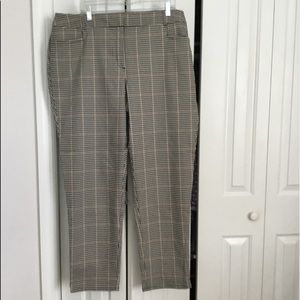 Talbots Plaid Dress Pants 18W